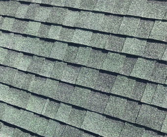 Green Composite Granite Shingles